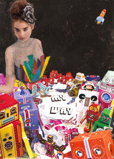 Anielka Hampson Collage Plaything